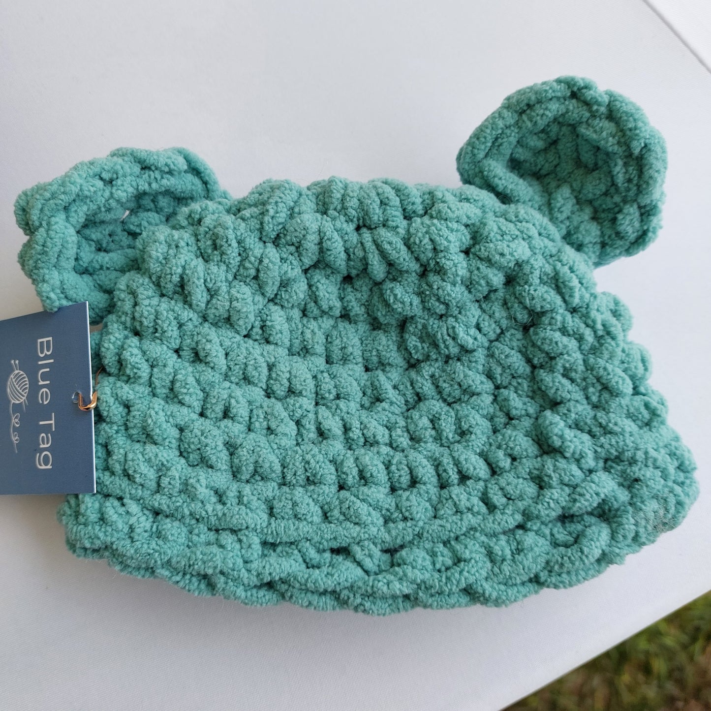 Teak baby bear hat