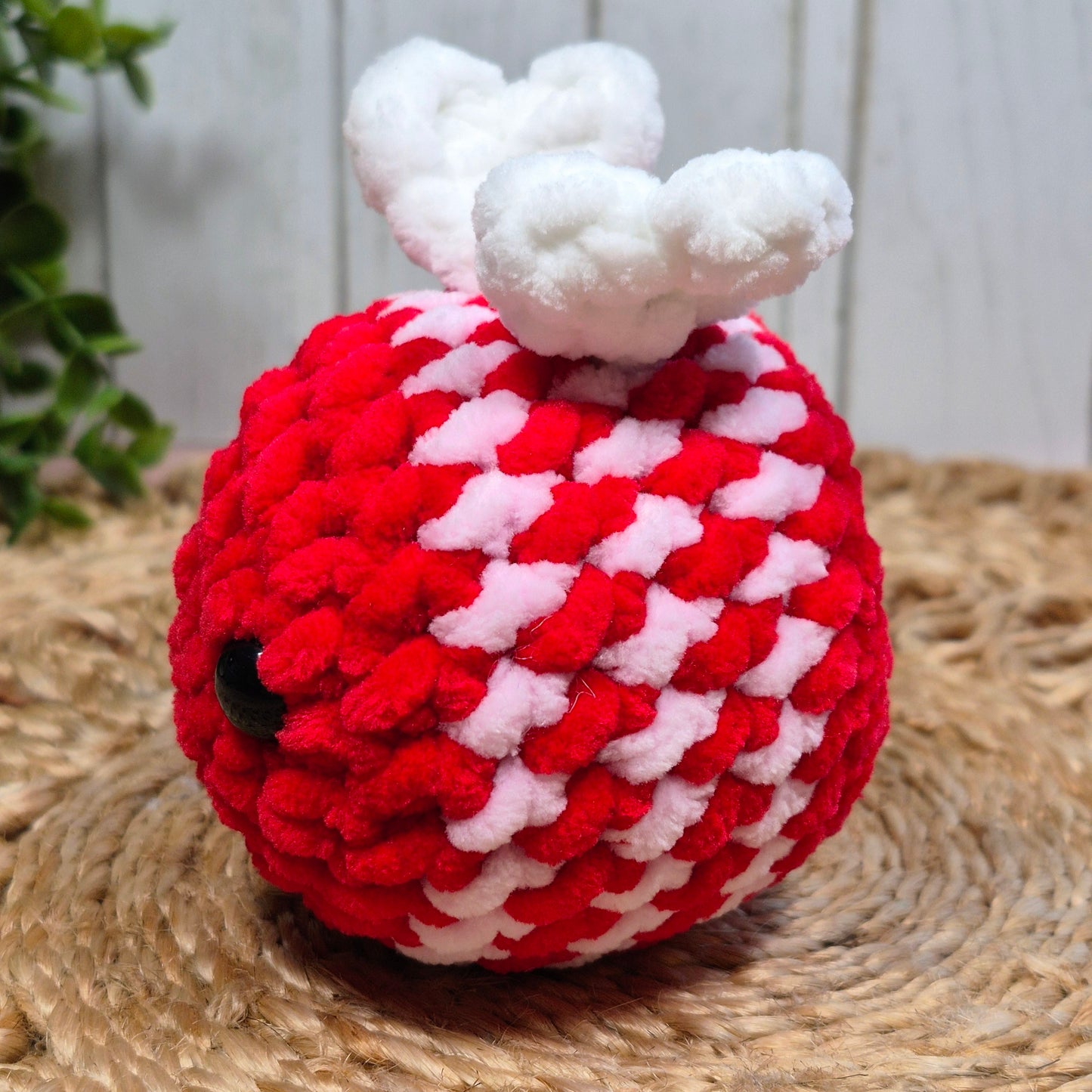 Valentine Bee Plushie