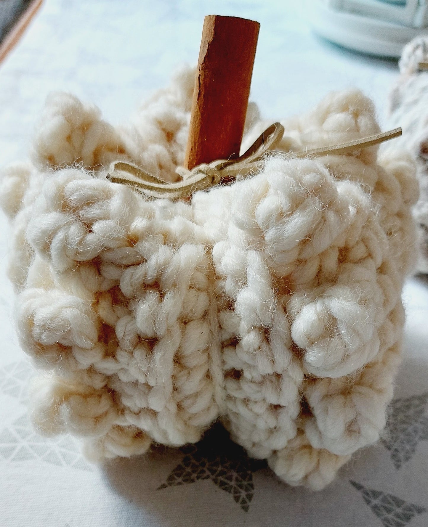 Crochet Bobble Pumpkin