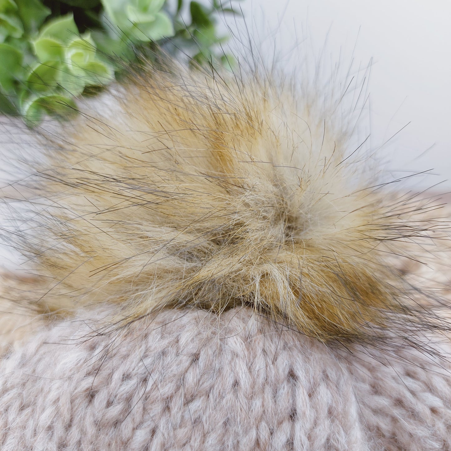 Pure Wool Beanie with Pom