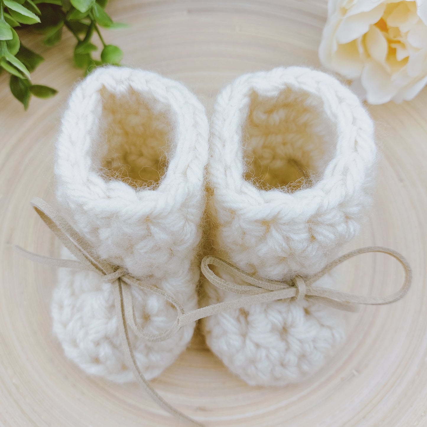 Baby Booties Wool Mix