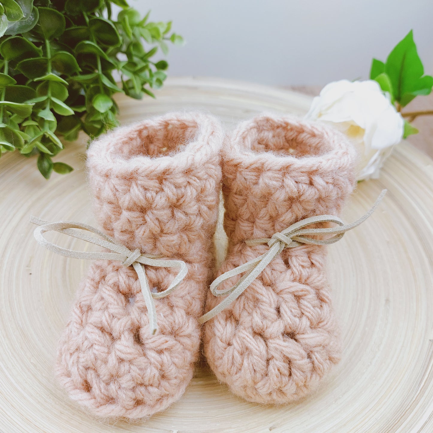 Baby Booties Wool Mix