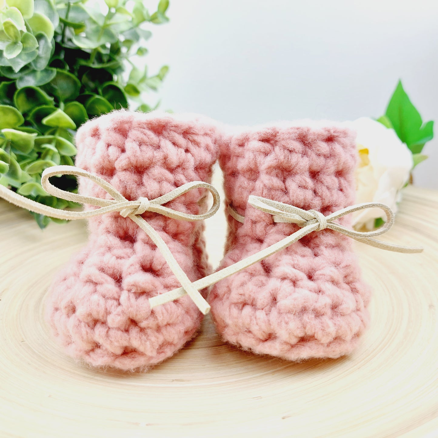 Baby Booties Wool Mix