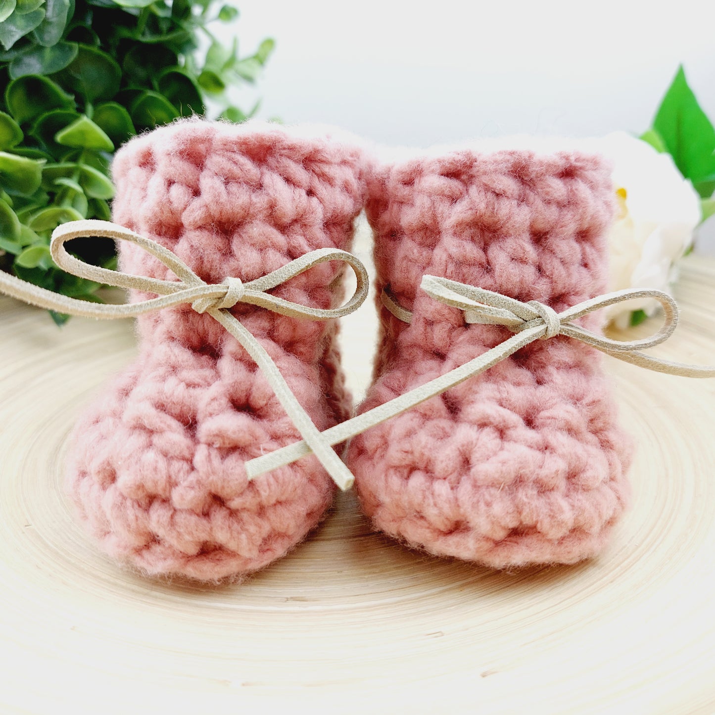 Baby Booties Wool Mix