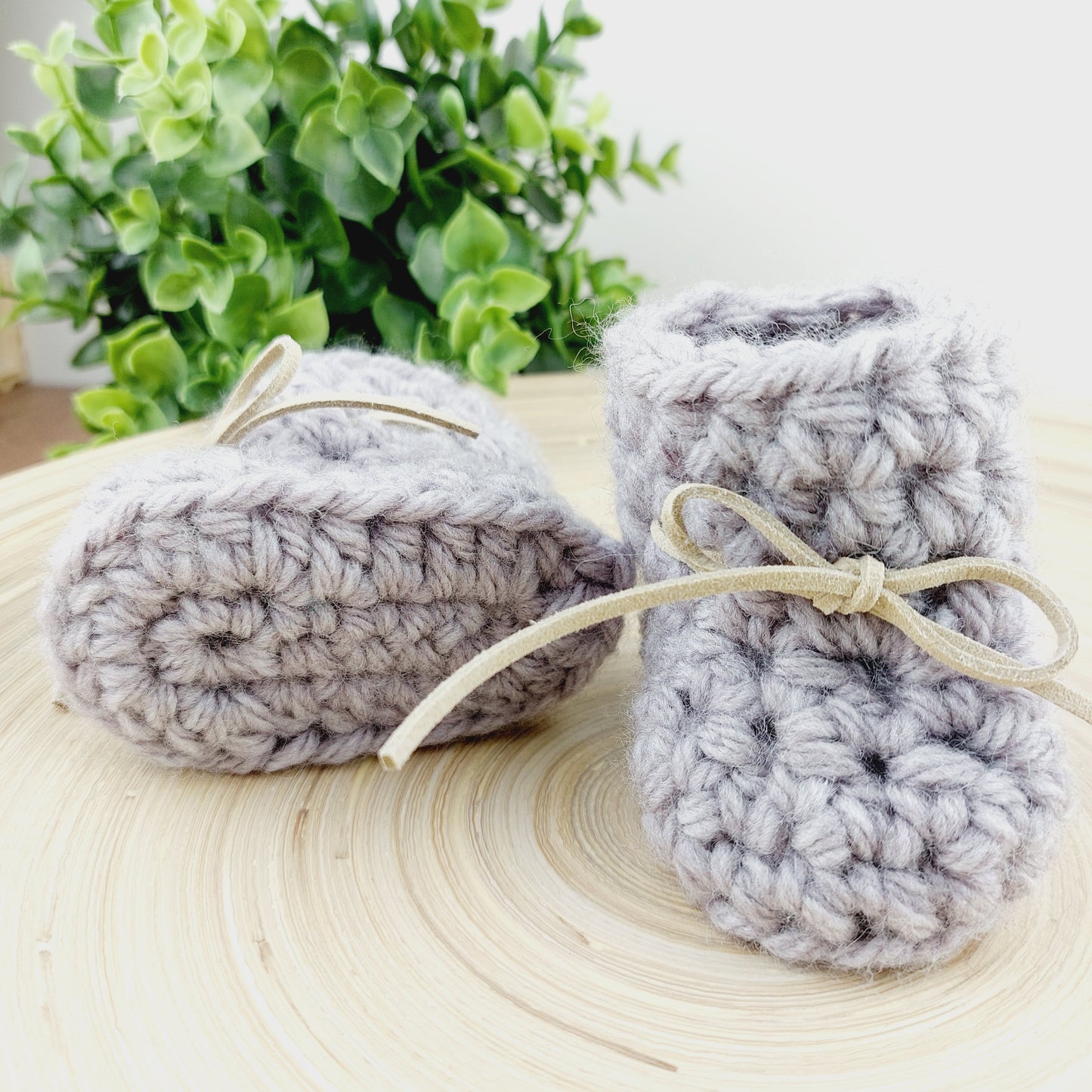 Baby Booties Wool Mix