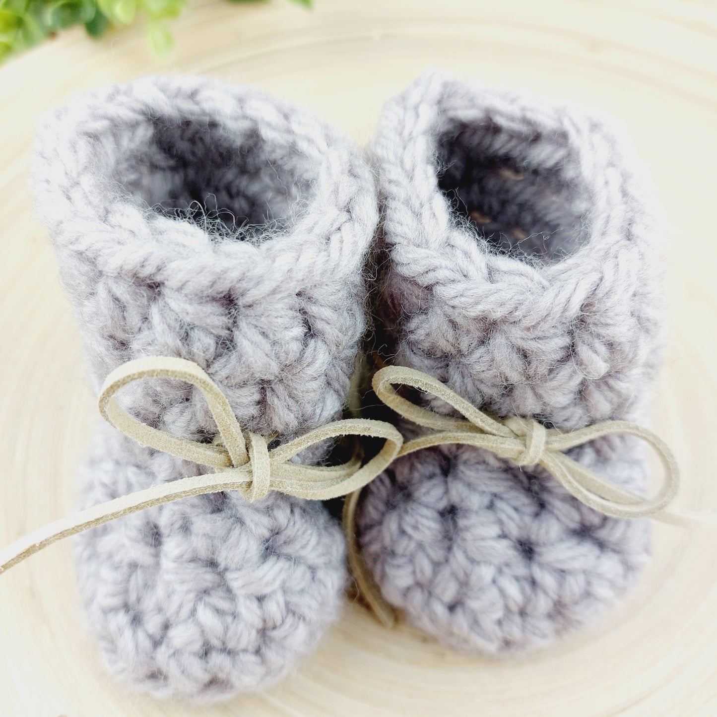 Baby Booties Wool Mix