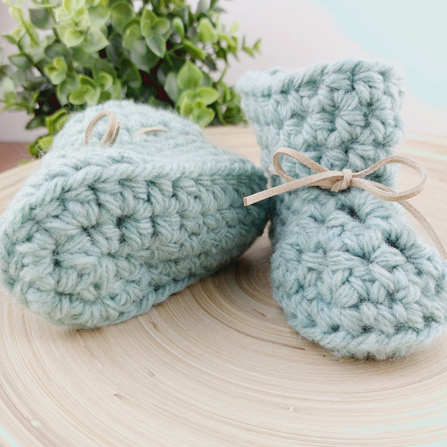 Baby Booties Wool Mix