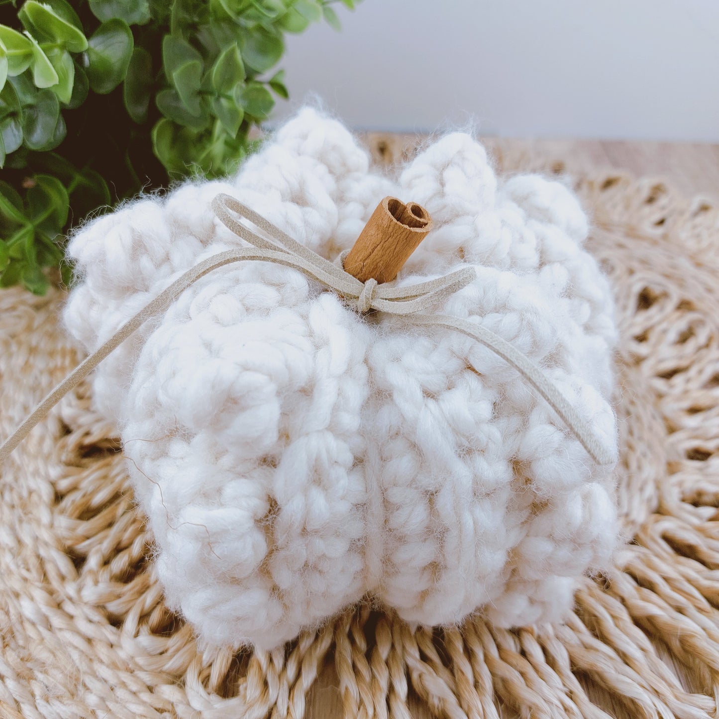 Crochet Bobble Pumpkin