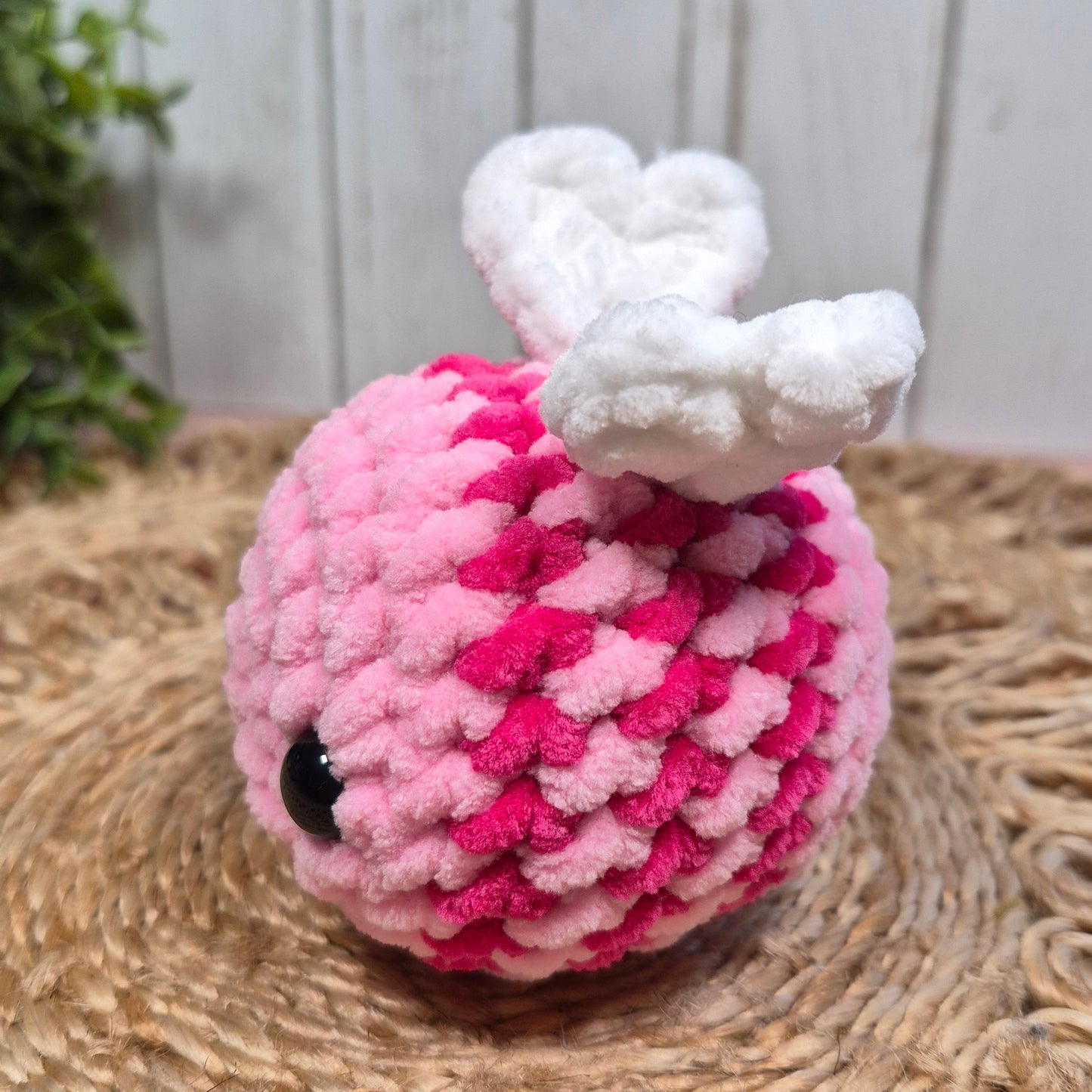 Valentine Bee Plushie